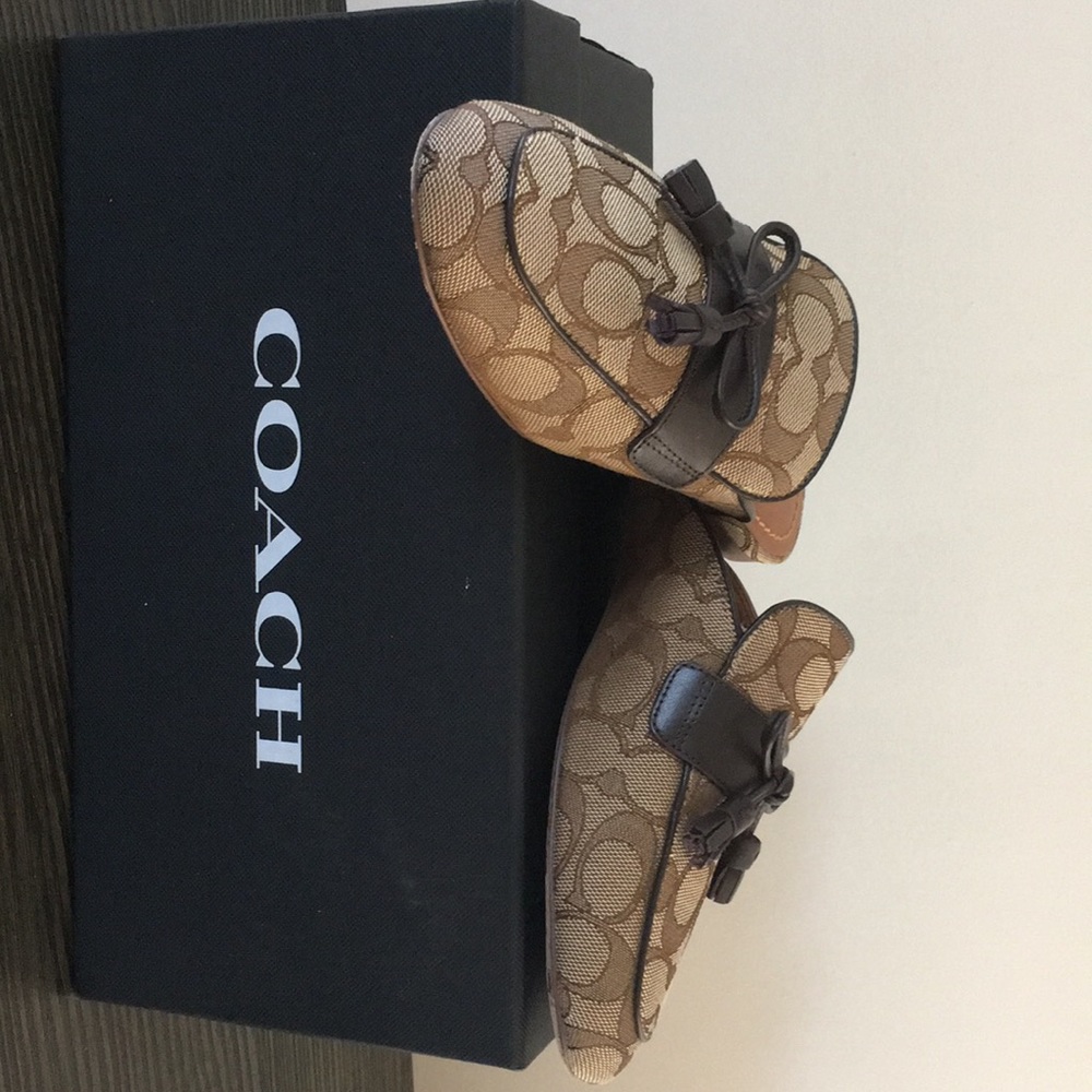 Coach Leather Mules